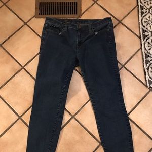 J Crew Toothpick Jeans Size 32 EUC